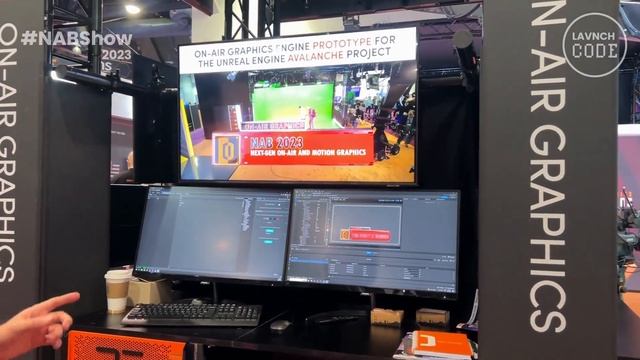 Zero Density Showcases On Air Graphics at NAB Show 2023 смотреть онлайн