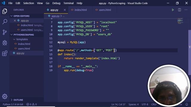 Python Flask MySQL Database Example смотреть онлайн