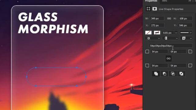 How To Create Glass Morphism Effect In Photoshop | Glass Effect | UI UX Trend | Adobe Photoshop смотреть онлайн