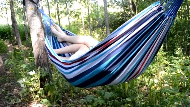Двухместный подвесной гамак Gamaks 10-6 blue смотреть онлайн