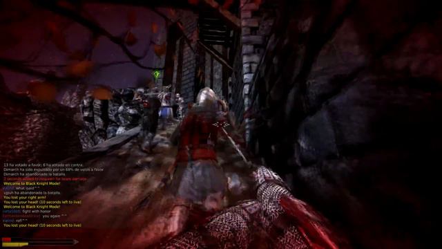 Sin cabeza estás mejor | Chivalry Medieval Warfare | (Black Knight mod) смотреть онлайн