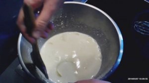 Кокосовый заварной крем на молоке/ Вкусный и быстрый рецепт кокосового крема