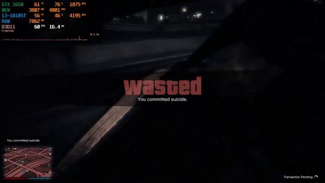 GTA 5 Online : GTX 1650 4GB + i3-10105f смотреть онлайн