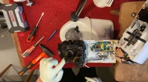 В МАСТЕРСКОЙ . РЕМОНТ ПЛАНЕТАРНОГО МИКСЕРА KITCHER AID ARTISAN.