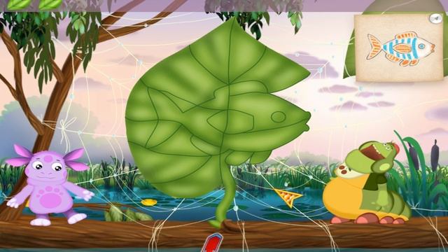 Прохождение игры «Лунтик учится рисовать» Часть 2 смотреть онлайн
