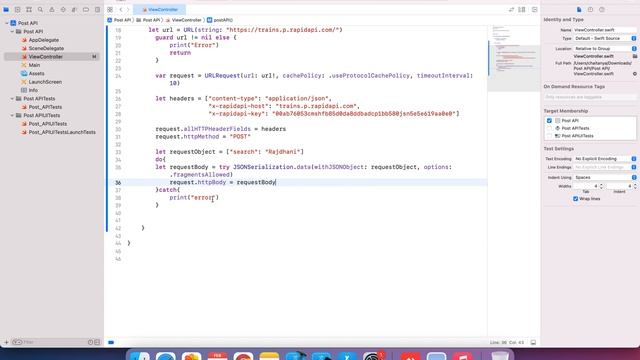 How To Work With POST API In Swift IOS смотреть онлайн