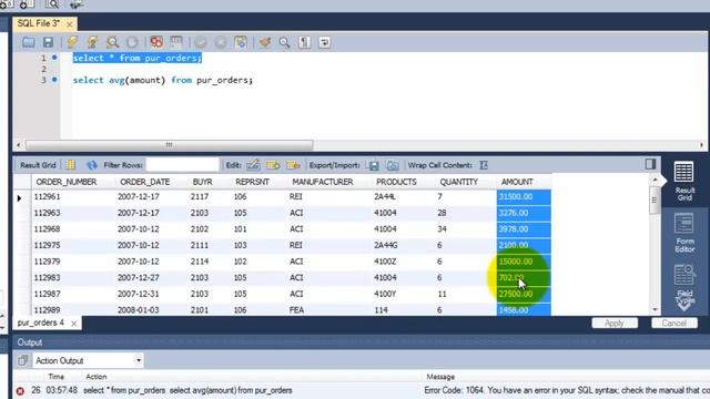 SQL Complete Tutorial - How to Summarise or Average the column in the table - Chapter 7 смотреть онлайн