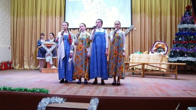 Рождественская Елка 2018 Воскресная школа смотреть онлайн