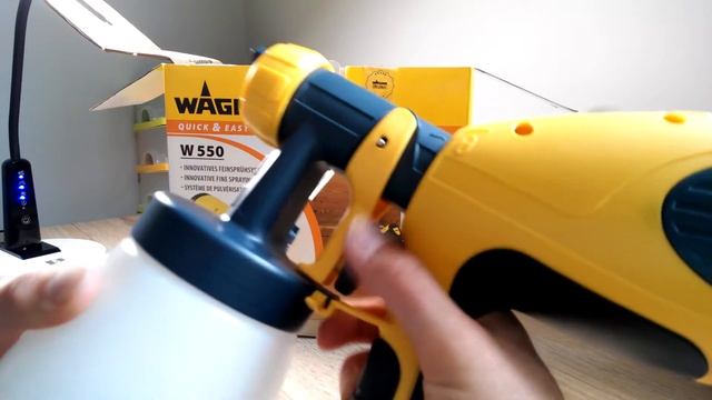 Unboxing WAGNER W550 spray gun painter смотреть онлайн