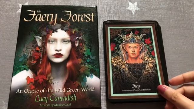 The Faery Forest Oracle by Lucy Cavendish Flip Through | Teacup Tarot ☘️ смотреть онлайн
