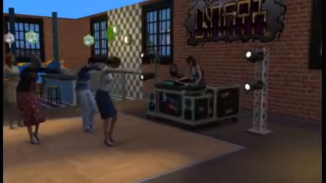 The Sims 4 Веселимся Вместе(мини обзор танца) смотреть онлайн