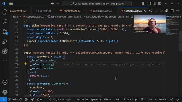 2/4 : typescript unit testing with mocking - בעברית смотреть онлайн