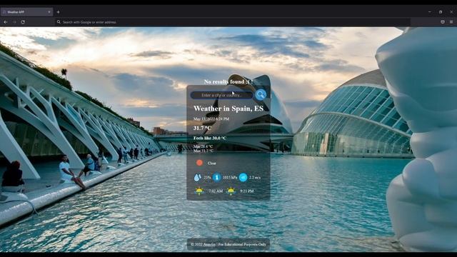 Weather⛅ App API HTML, CSS & JavaScript | Source Code Project смотреть онлайн
