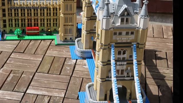 LEGO Creator Big Ben (10253) & Tower Bridge (10214) on display! смотреть онлайн
