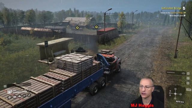 Snowrunner Ep 351 S8 "Unfinished Bridge" смотреть онлайн