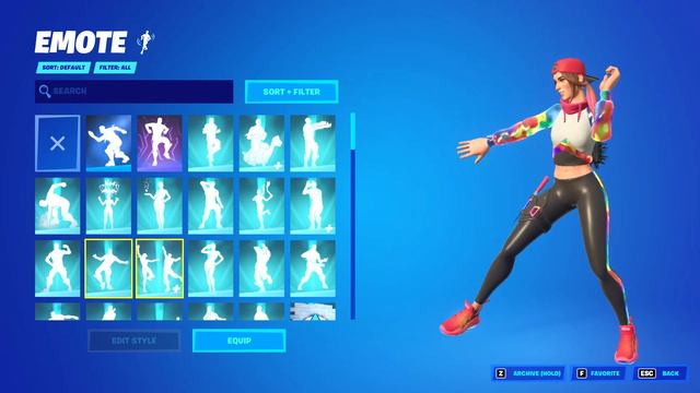 ALL FORTNITE ICON SERIES AND EMOTES(ROLLIE,FROLIC,MARSH WALK,GET GRIDDY) CHAPTER 2&3 смотреть онлайн