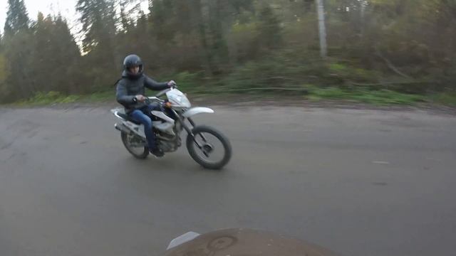 Покатушки TTR 125 TTR 250 и RACER 200 смотреть онлайн