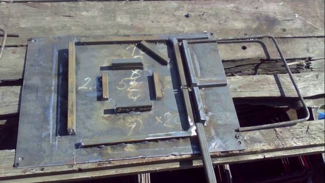 Станок / приспособа для гибки катанки / фундамент своими руками смотреть онлайн