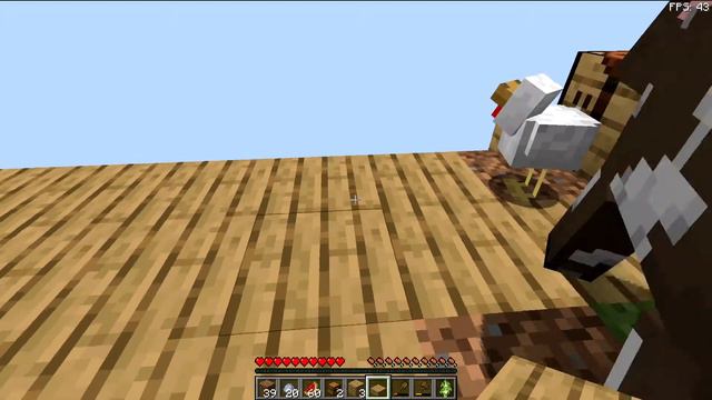 😱Майнкрафт, но у Нас Всего ОДИН БЛОК! #1 *Упал 1000 раз* | Minecraft