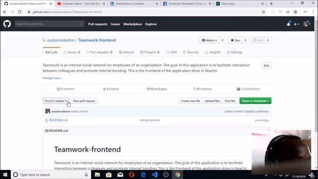 Andela DevC Frontend with ReactJs, run the react app смотреть онлайн