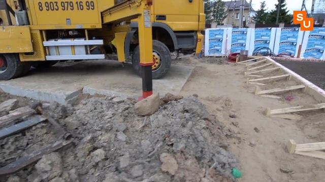 ЗАЛИВКА ПЛИТНОГО ФУНДАМЕНТА. ДОПОЛНИТЕЛЬНОЕ УСИЛЕНИЕ ПЛИТЫ В ЗОНЕ СЛАБОГО ГРУНТА смотреть онлайн