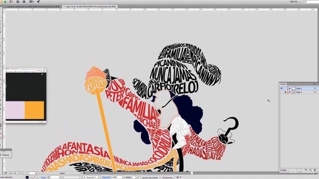 Cómo crear una ilustración tipográfica con Photoshop e Illustrator смотреть онлайн