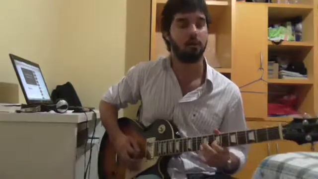 Iron Maiden - Fear if the Dark cover (Solo) смотреть онлайн