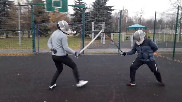 Упражнение: Атака ударом N°5, выход из атака. Basic drill : attack cut N°5, recovery смотреть онлайн