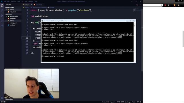 Criando aplicativo DESKTOP com Electron js смотреть онлайн