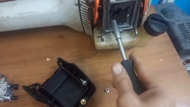 Замена карбюратора Stihl FS 450 смотреть онлайн