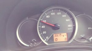 Разгон от 0 до 100 км/ч: Тойота Витц, 3 поколение, 2013 г., 1NR-FE; 1,3; 4 WD -- 11,55 сек.