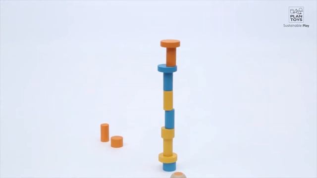 Построй башню | Plan Toys смотреть онлайн