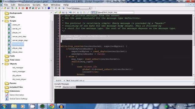 TCGM's Game Maker Tutorials: Episode 1: Faucet Networking Basics смотреть онлайн