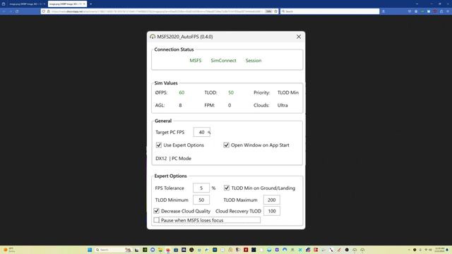 Auto FPS for MSFS: Set a Target FPS and Forget it! | Performance and Smoothness смотреть онлайн