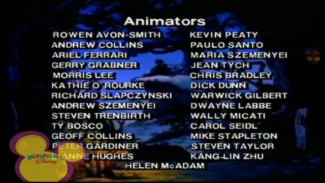 Playhouse Disney Scandinavia - THE NEW ADVENTURES OF WINNIE THE POOH - End Credits смотреть онлайн