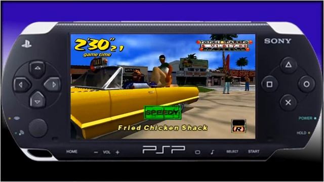 Crazy taxi fare wars- PSP- HD PVR смотреть онлайн