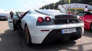 Выхлоп у спортивных авто