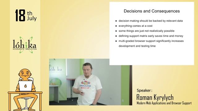 Morning@Lohika "Front-end Word" part 1 (Roman Kyrylych) смотреть онлайн