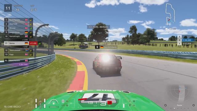 Gran Turismo 7 | Daily Race B | Watkins Glen Long Course | Ford Mustang Group 4 смотреть онлайн