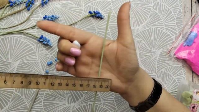 Лепка || Мастер-Класс «Мускари» || Анна Горбунова смотреть онлайн