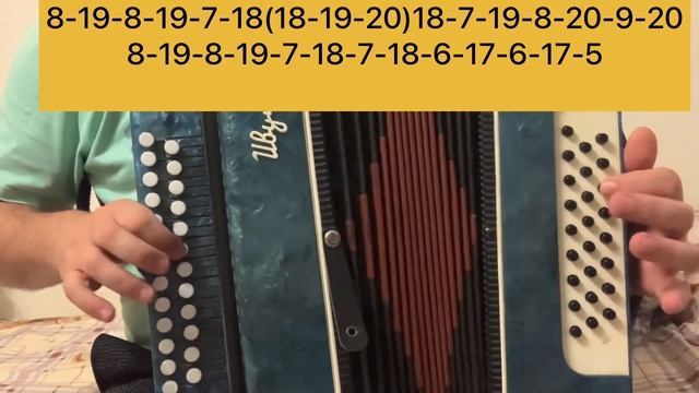 Разбор наигрыша Сормач по цифрам 4 часть. Другой басовый ход! смотреть онлайн