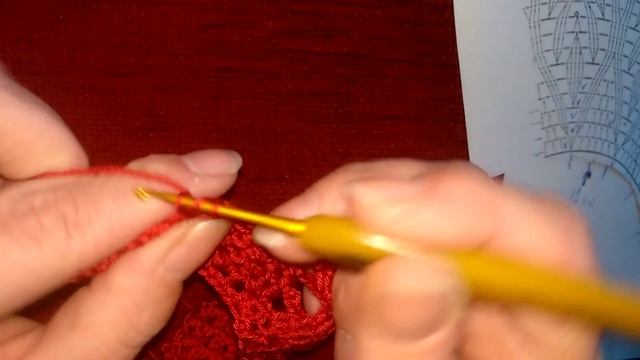 Супер красивая кокетка крючком второй вариант - МК2 - ряд 2-7 смотреть онлайн