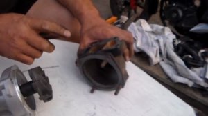 Самый главный зазор при установке помпы ваз классика.