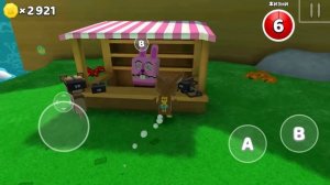 Super Bear Adventure Улей - Все Стикеры #16 Гонки Мишки Кида и Розового зайца на пурумчата