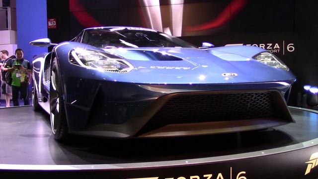 Ford GT at E3 2015 смотреть онлайн