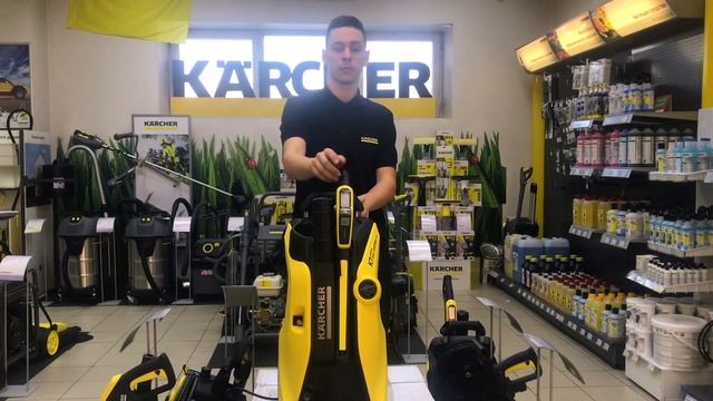 Минимойка KARCHER K 7 Premium Full Control Plus, распаковка, особенности, комплектация. смотреть онлайн