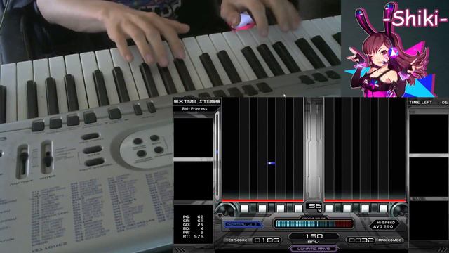 Lunatic Rave 2 on a Casio LK-73 [8bit Princess - DP Normal 3] (FAILED) смотреть онлайн