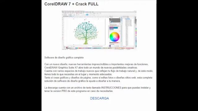 Descarga CorelDRAW 7 Full - SoftwareSinAcortadores смотреть онлайн