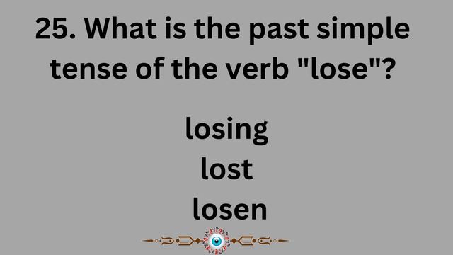 Past Simple Tense: Grammar Quiz, Improve and Revise your English смотреть онлайн