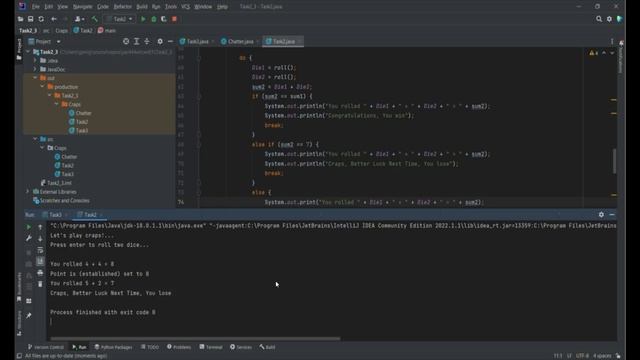 Java workshop 1 - encode/decode, craps смотреть онлайн